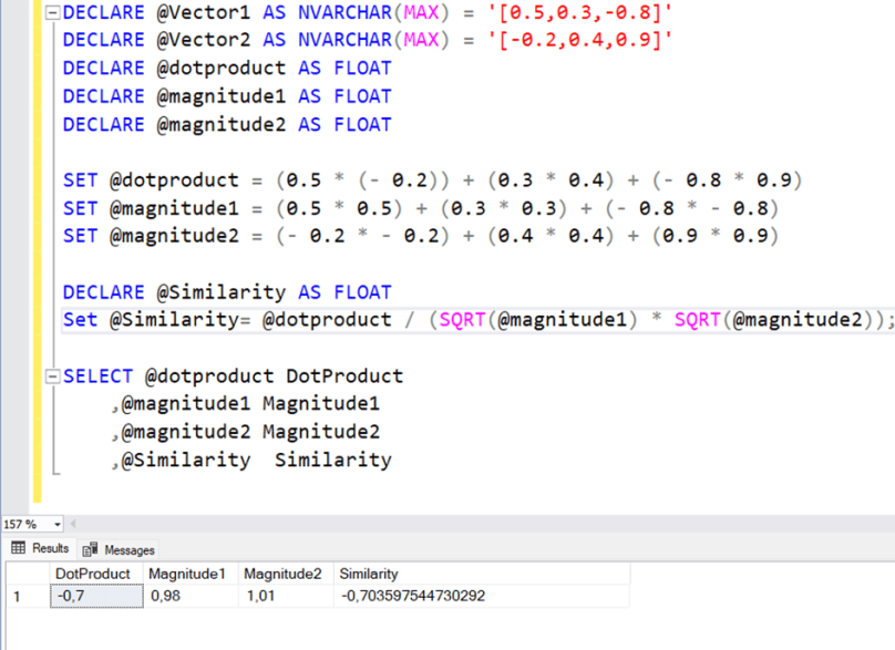VECTOR SEARCH ON ONPREMISE SQL SERVER – Ömer Çolakoğlu